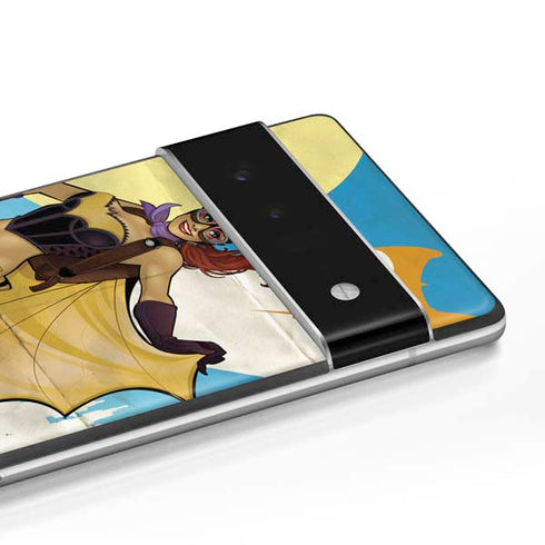 DC Comics Bombshells Batgirl- Fly Gotham City Airlines Google Pixel 6 Pro Skin